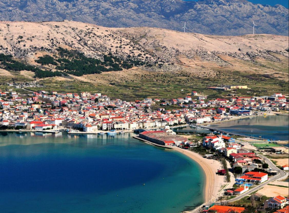 Family Hotel Zane Pag Town Exteriör bild